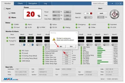Max Photonics G3 Yazılımı